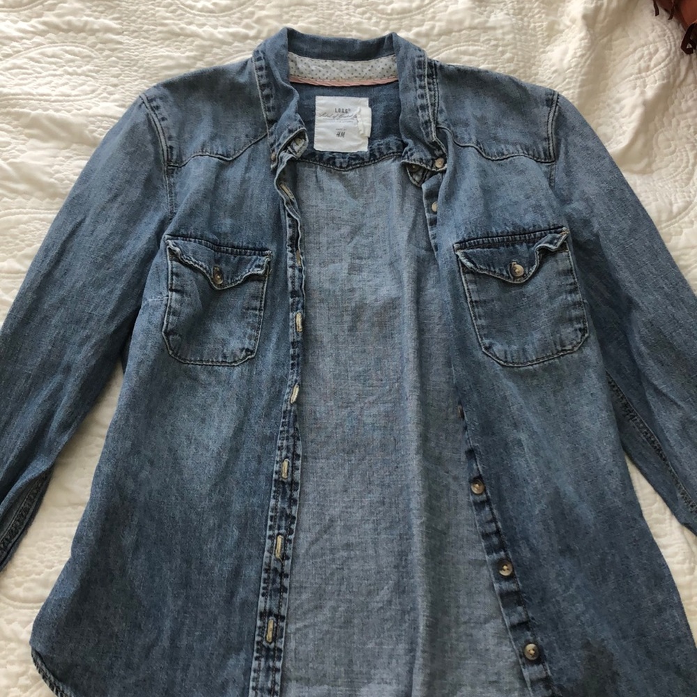 H&M Denim Button Down